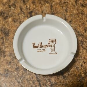Karl Ratzsch's White Ceramic Ashtray